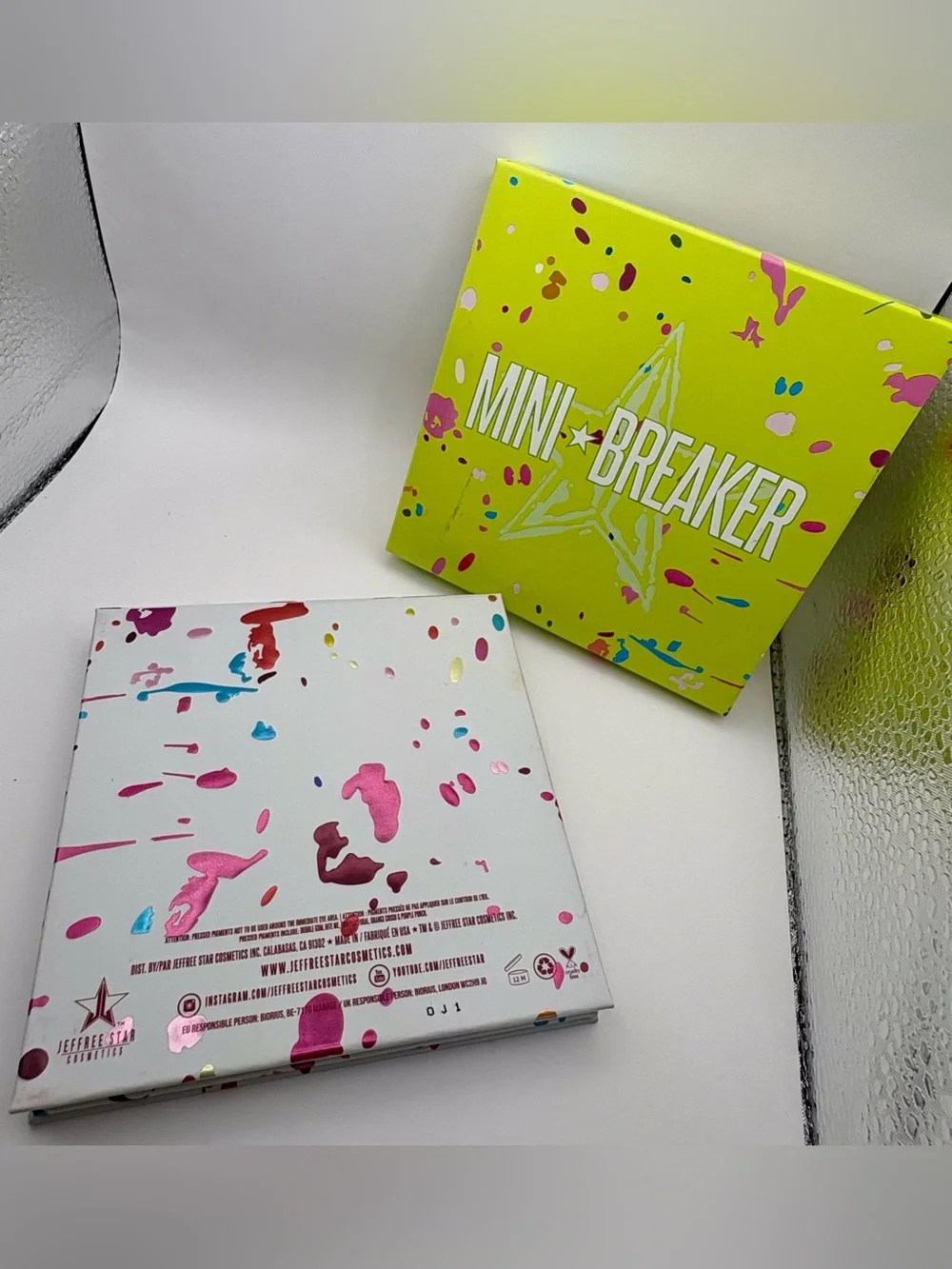 Jeffree Starr Cosmetics 9 PAN MINI BREAKER EYESHADOW PALETTE NEW!